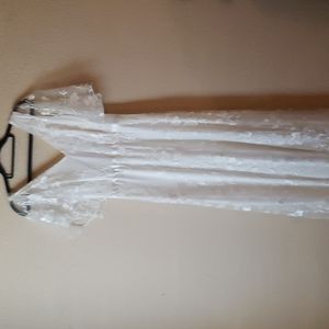 White wedding dress